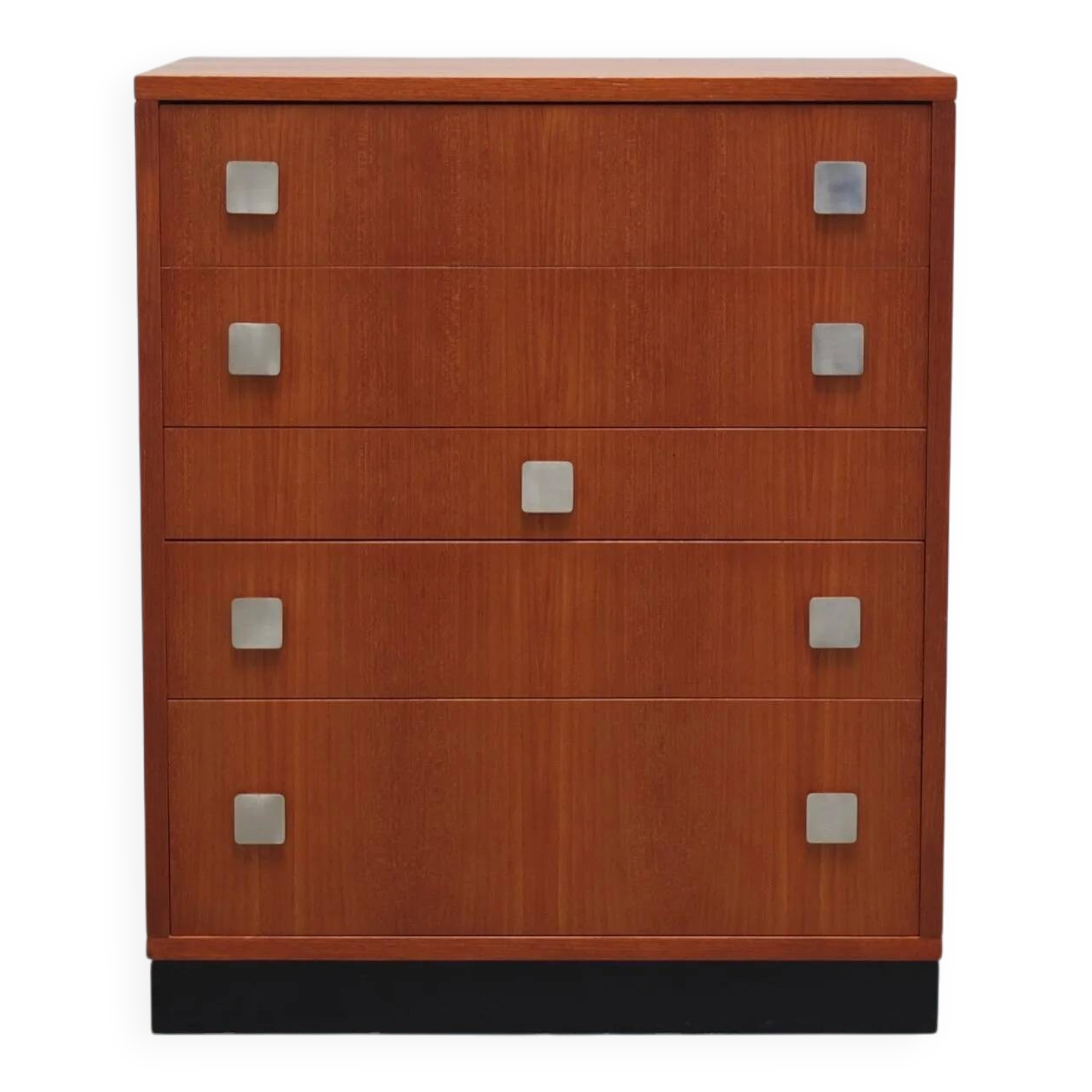 Teak chest of drawers by Alfred Hendrickx for Belform, 1960s