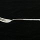 12 SFAM cake forks in silver metal Russian handle
