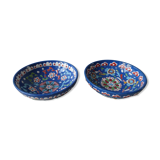 Pair of Kutahya ceramic cups