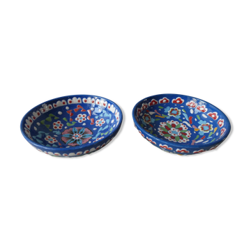Pair of ceramic Kutahya bowls