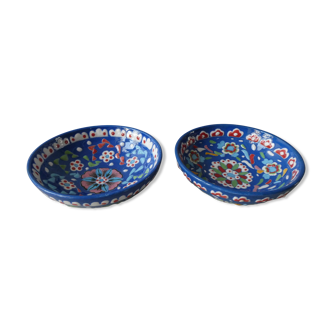 Pair of Kutahya ceramic cups
