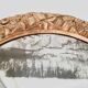 Oval mirror in gilded wood 125 cms French 18th century work