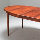 Modern extension dining table by Muller Denmark 1970s