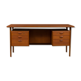 Kai Kristiansen free standing teak desk