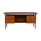 Kai Kristiansen free standing teak desk