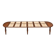 Extendable oval table Louis-Philippe solid oak 19th century