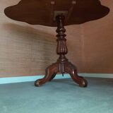 Louis Philippe Violin Pedestal Table