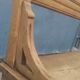 Oak church bench 2m45