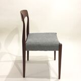 Scandinavian chair reupholstered