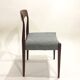 Chaise scandinave retapissée