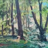 Peinture à l'huile de Joseph Koutachy