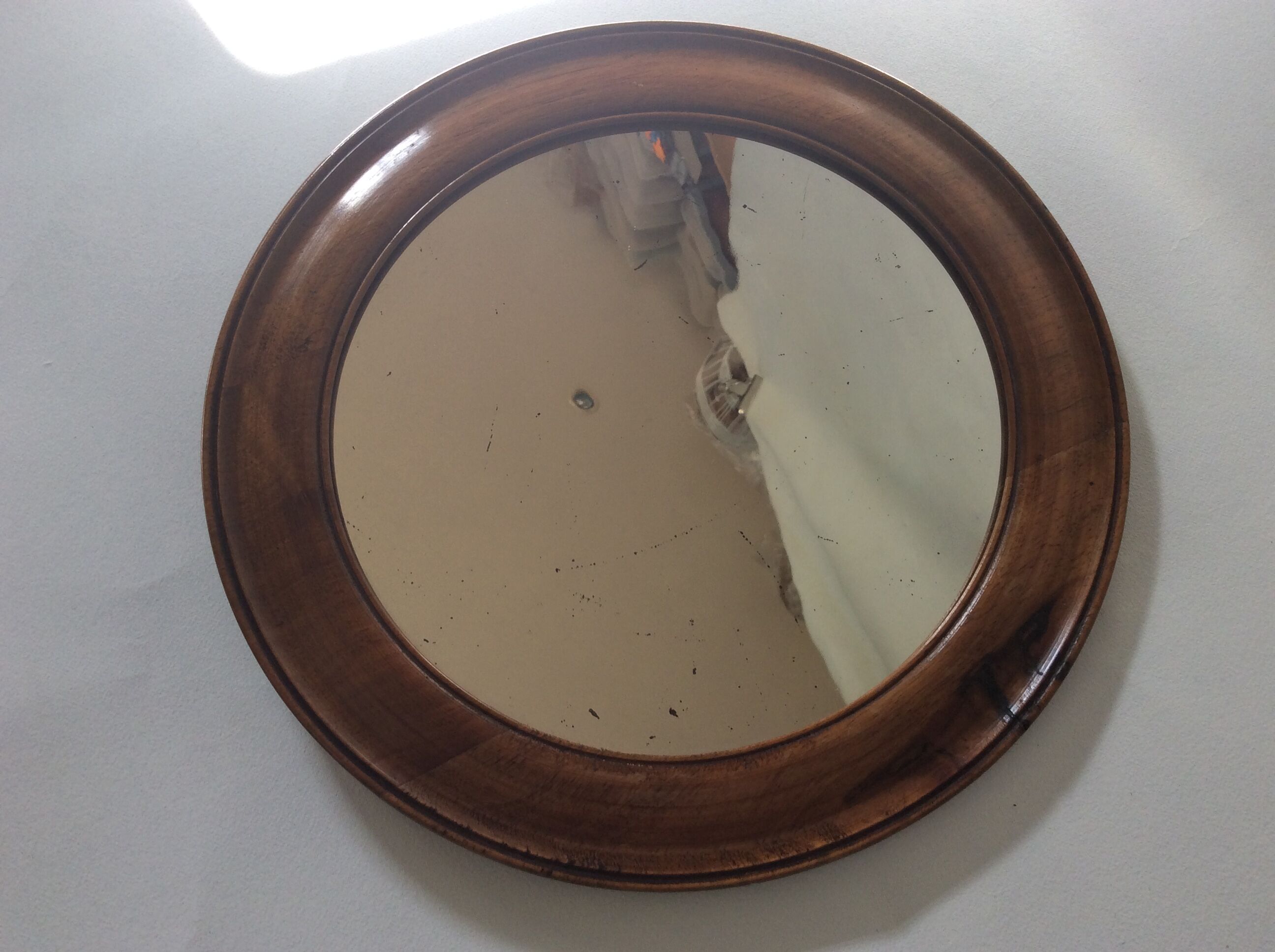 19th Mirror  - 25 x 25