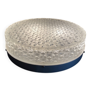 Plafonnier rond en verre
