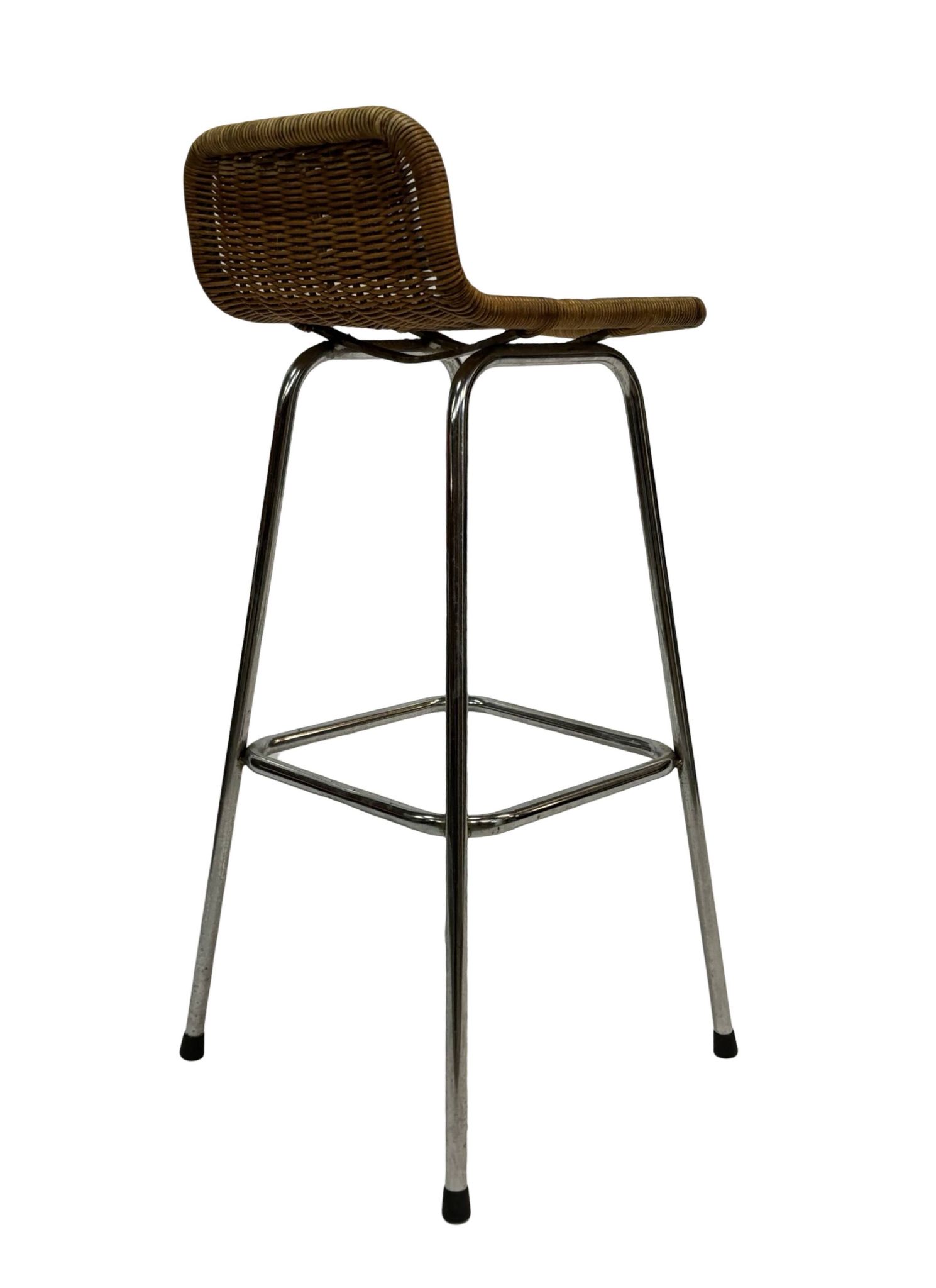 Vintage stool barstool Dirk van Sliedregt Rohe Noordwolde 1960 Netherlands