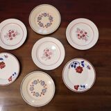 Dessert plates badonviller