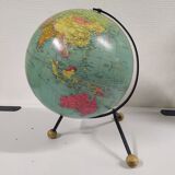 Globe world map George Philip London 1962 Taride design 60's