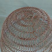 2 metal wire fruit baskets