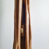 Vintage driftwood & mahogany floor lamp 1960s