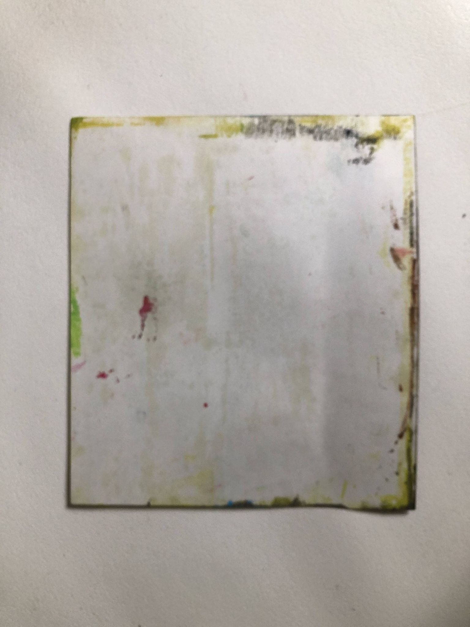 Oil on paper