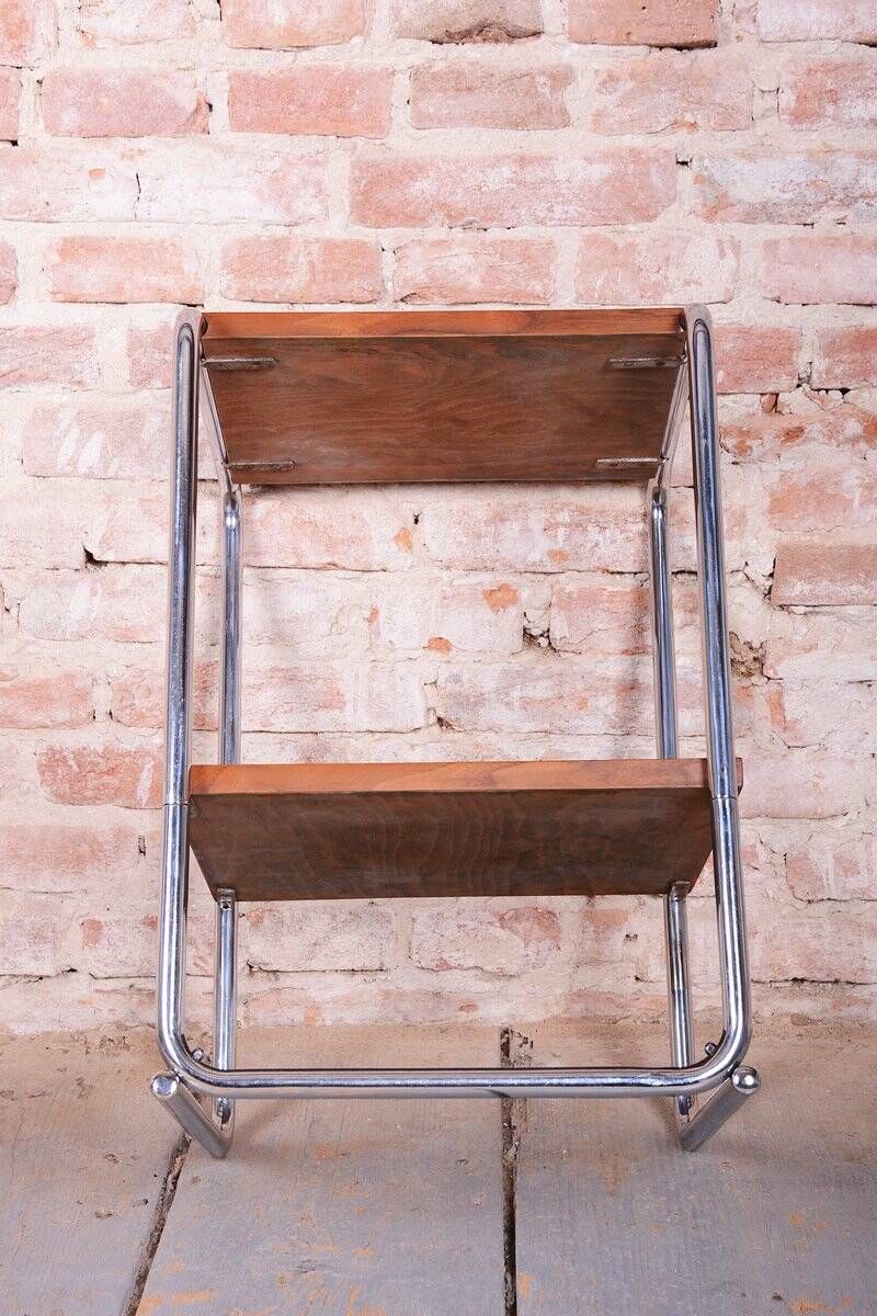Bauhaus Bedside Tables by M. Breuer for Thonet, Germany, 1920s, Set of 2