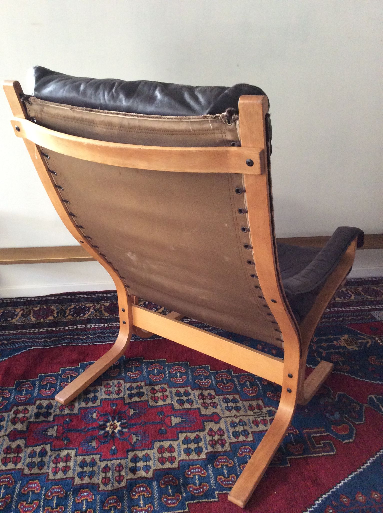 Armchair and ottoman "Siesta" by Ingmar Relling for Westnofa