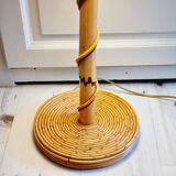 Large Louis Sognot table lamp 1950/60 height 125 cm