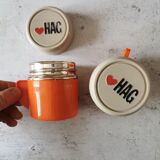 Tasses à café thermique caffe 'hag thermos espresso 1970