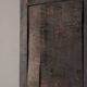 Throne chair in solid oak, renaissance
