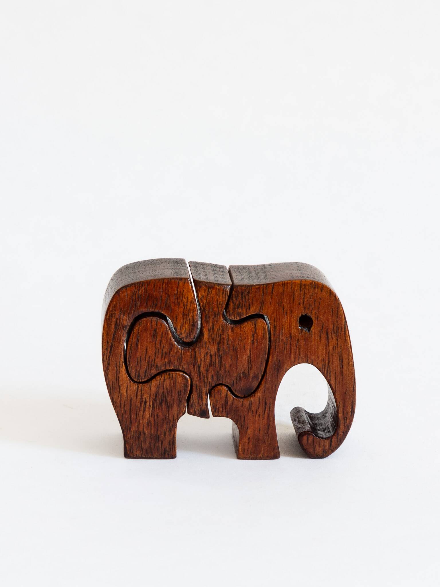 Elephant-shaped puzzle toy – The Playmill Atkinson (attr.) – USA