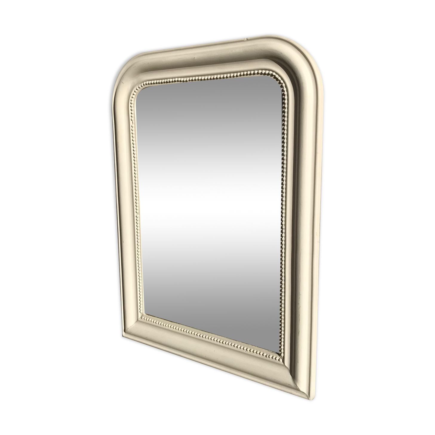 White Louis Philippe mirror - 76 x 56 cm