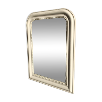 White Louis Philippe mirror - 76 x 56 cm