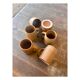 Set of 6 ceramic mugs
