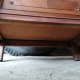 Henri 2 style display cabinet with shelves.