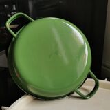 Vintage enameled metal dish