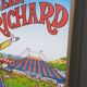 Cirque Jean Richard poster on wood