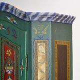Armoire de mariée allemande, datée de 1852