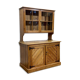 Two-part English sideboard in fir and walnut from the 1930s