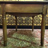 19th century walnut table/desk