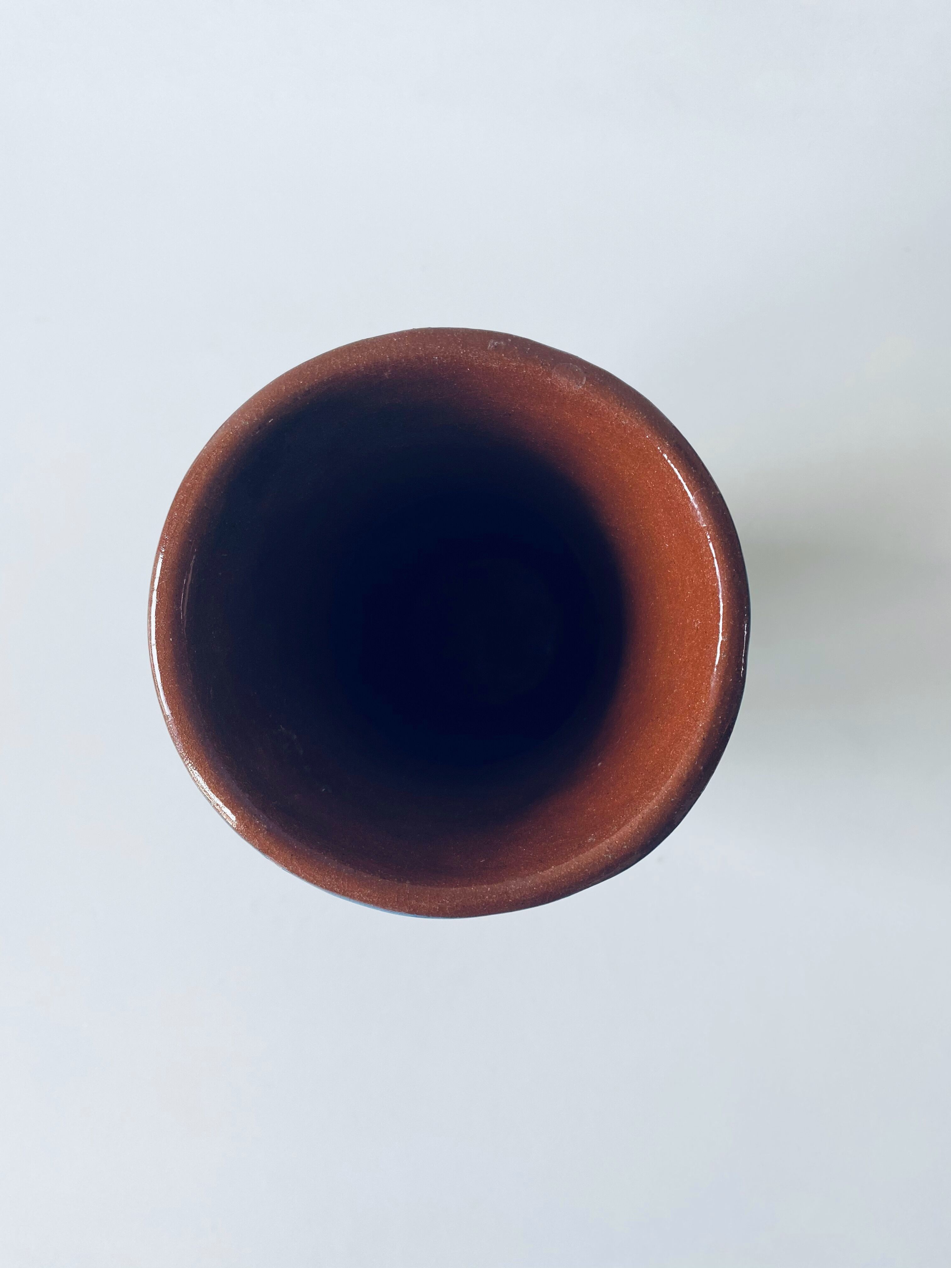 Ancient Savoyard blue vase