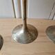 Lot De 4 Calisse Verre En Laiton