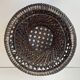 Bolster or small Diabolo stool in Rattan and Cannage
