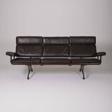 Charles and Ray Eames leather sofa, 1980s
