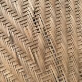 Vintage rattan and wicker armchair