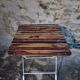 Table bistrot pliante vintage – Années 1950