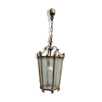 Bronze lantern louis XVI style in working order - 2.7 kg