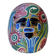 Mexican mask in colored terracotta, 1970s, Mexican