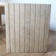 Table basse en travertin  Roche Bobois 70'