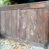 English style in pitch pine buffet