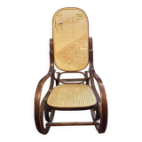 Rocking chair wood and vintage canning