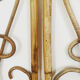 Vintage rattan headboard